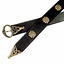 Belt Borre stil deluxe, sort - Celtic Webmerchant