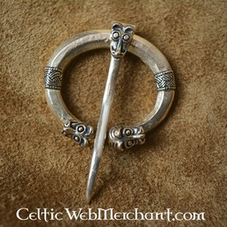 Ringfibula met dierenkoppen, Haithabu, brons - Celtic Webmerchant