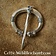 fibula pierścień z głowami zwierząt, Haithabu, brąz - Celtic Webmerchant