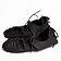 Leonardo Carbone Leather Iron Age sandals black - Celtic Webmerchant