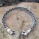 Oseberg de Viking pulsera L, plateado - Celtic Webmerchant