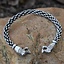 Bracelet Oseberg Viking L, argentait - Celtic Webmerchant