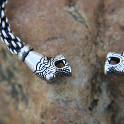 Osebergu Viking bransoletka S, posrebrzane - Celtic Webmerchant