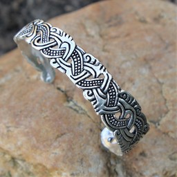 Viking Armband Isle of Man, versilbert - Celtic Webmerchant