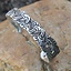 Viking bracelet Isle of Man, silvered - Celtic Webmerchant