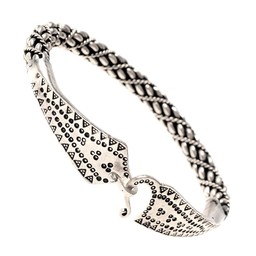 Viking bracelet Malvik argenté - Celtic Webmerchant