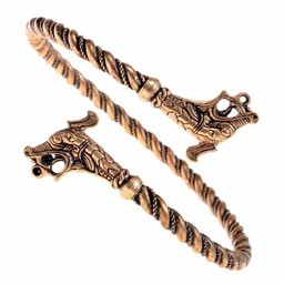 Viking bovenarmband Haithabu brons - Celtic Webmerchant