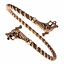 Vikingo Pulsera del brazo superior de bronce Haithabu - Celtic Webmerchant