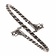 Viking upper arm bracelet Haithabu silvered - Celtic Webmerchant