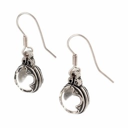 Boucles d'oreilles Gotland M bronze cristal de montagne - Celtic Webmerchant