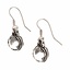 Pendientes de bronce Gotland M cristal de roca - Celtic Webmerchant