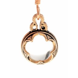 Ohrringe Gotland Bergkristall Bronze M - Celtic Webmerchant