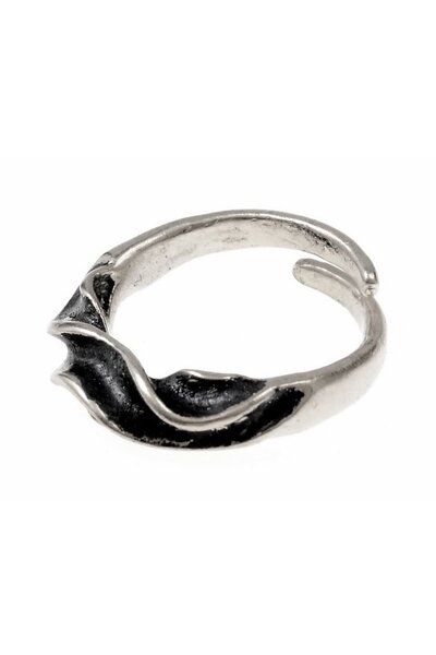 Ring Vendel, verzilverd - Celtic Webmerchant