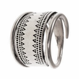 Bague viking Baltique argentait - Celtic Webmerchant