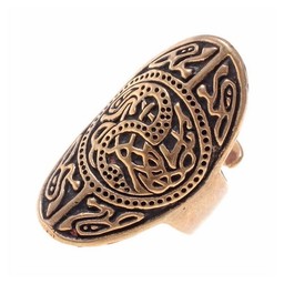 Saxon anillo de bronce Trewhiddle - Celtic Webmerchant