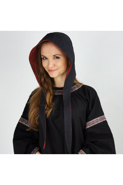 Hætte Alex sort-rød - Celtic Webmerchant