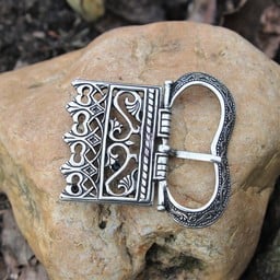 Buckle Rogier van der Weyden, silvered - Celtic Webmerchant