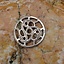 Trisquelion amulet Vendel styl, brąz - Celtic Webmerchant