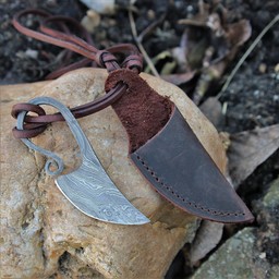 cuchillo de acero Damast cuello germánica - Celtic Webmerchant