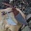 acciaio coltello damast collo germanica - Celtic Webmerchant