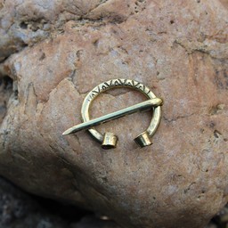 Viking horseshoe fibula Birka, bronze - Celtic Webmerchant