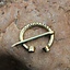 Viking horseshoe fibula Birka, bronze - Celtic Webmerchant