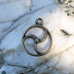 amulette celtique du soleil, bronze - Celtic Webmerchant