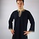 Leonardo Carbone Celtic tunic Finn black - Celtic Webmerchant