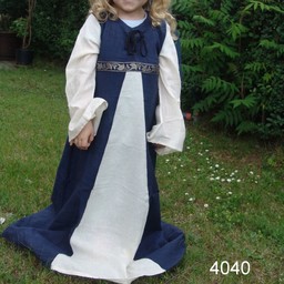 Flickans klänning Ariane blå-vit - Celtic Webmerchant