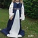 Leonardo Carbone Girl's dress Ariane blue-white - Celtic Webmerchant