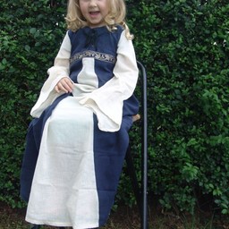 Robe de fille Ariane bleu-blanc - Celtic Webmerchant