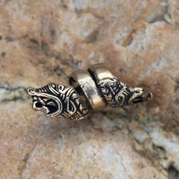 Viking skägg BEAD Haithabu, brons - Celtic Webmerchant