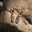 Boucles d'oreilles celtiques Dagda, bronze - Celtic Webmerchant