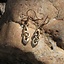 Celtic earrings Dagda, bronze - Celtic Webmerchant