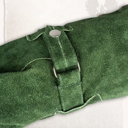 guantes de cuero verde Kandor - Celtic Webmerchant
