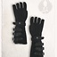 Gants en cuir noir de Kandor - Celtic Webmerchant