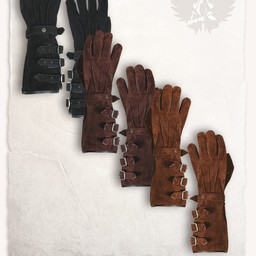 Gants en cuir marron clair Kandor - Celtic Webmerchant