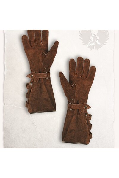 Leren handschoenen Kandor lichtbruin - Celtic Webmerchant