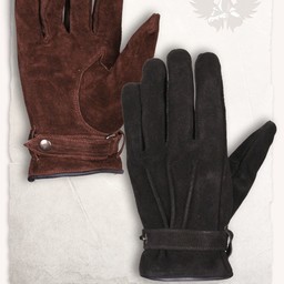 guantes de cuero negro Hartwig - Celtic Webmerchant