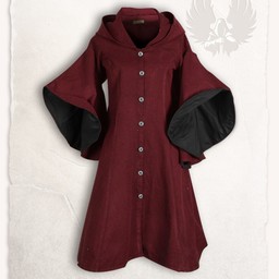 Coat Lilian burgundy black - Celtic Webmerchant