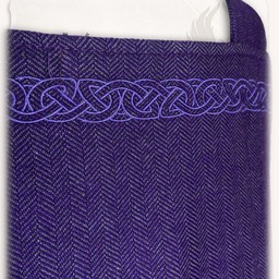 Hangeroc Alva lilas motif herringbone - Celtic Webmerchant