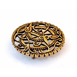 Applique de ceinture viking Pitney, laiton - Celtic Webmerchant