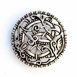 Viking bælte montering Pitney, forsølvede - Celtic Webmerchant