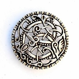 Viking okucie pasa Pitney, posrebrzane - Celtic Webmerchant