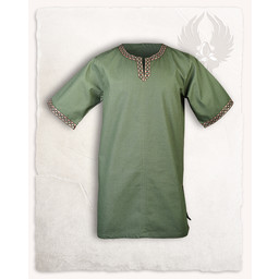 Medieval tunic Sigbert, green - Celtic Webmerchant