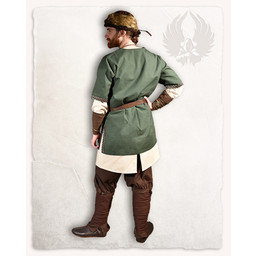 Medieval tunic Sigbert, green - Celtic Webmerchant