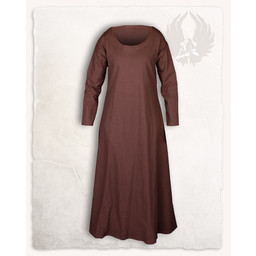 Vestido vikingo Lenora, marrón - Celtic Webmerchant