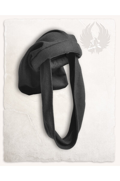 Chaperon Rogier van der Weyden wool, black - Celtic Webmerchant
