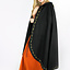 Wool cloak Ceridwen, black - Celtic Webmerchant