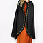 Wool cloak Ceridwen, black - Celtic Webmerchant